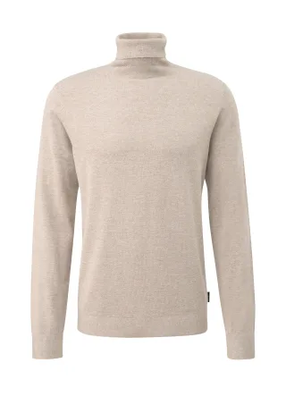 qs - Strickpullover beige - Gr. - S