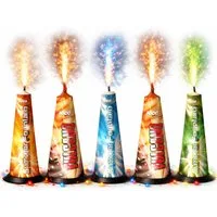 PYROHELD Geburtstagskerze Jugendfeuerwerk Set mit v. T. Silvesterartikeln - Silvester (Set, Set)