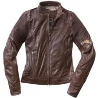 Black-Cafe London Motorradjacke Amol Damen Motorrad Lederjacke