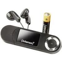 Intenso MP3 Player Music Walker 64GB Display Batteriebetrieb schwarz MP3-Player