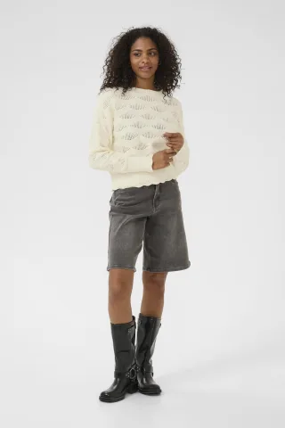 Strickpullover KAroxie Loose fit white