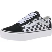 Vans Old Skool Platform Plateausneaker aus textilem Canvas-Material