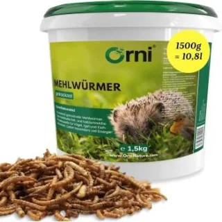 Orni getrocknete Mehlwürmer 1,5 kg