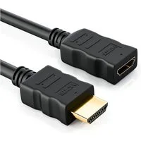 deleyCON deleyCON High Speed HDMI Kabel Verlängerung 5m - Buchse zu Stecker HDMI-Kabel