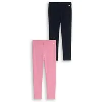 TOM TAILOR Leggings 2er Pack unifarben und gepunktet, für Girls