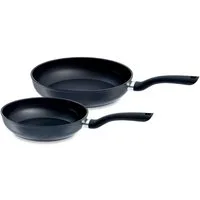 Fissler Pfannen-Set Cenit® Aluminium (Set, 2-tlg., Pfanne 24 + 28 cm), antihaftbeschichtet