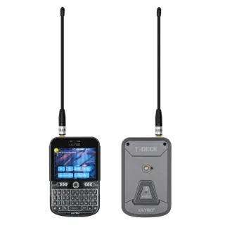 LILYGO® T-Deck Plus Black Keyboard 868MHz External Antenna ESP32-S3 GPS LoRaWAN+LCD Wireless Module