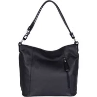 MIRROSI Umhängetasche Damen, Schultertasche,Aus Echtleder, Made in Italy (ca.37x28x11cm)