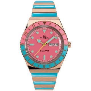 Timex Q Malibu Mehrfarbig Damen Armbanduhr TW2U81500