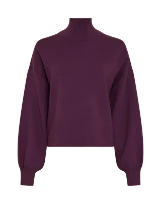 msch copenhagen - MSCHMercy East M Pullover Potent Purple - Gr. - XL