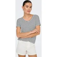 JDY Kurzarmshirt JDYSISSY S/S O-NECK TOP JRS