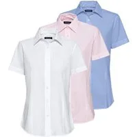 Highmoor Hemdbluse Blusen, 3er-Pack
