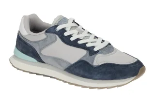 Hoff 12502611 ALBEROBELLO Herren Sneaker blau Velourleder Memory Foam