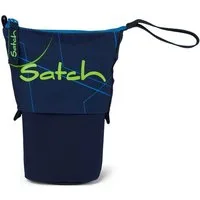 Satch Schulranzen Pencil Slider Blue Tech (1 Stück), Mäppchen, Stifthalter, Etui