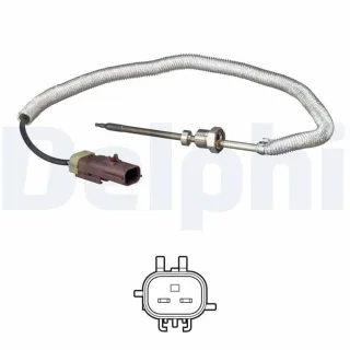 Delphi Abgastemperatursensor Jeep Grand Cherokee 3,0 TS30255
