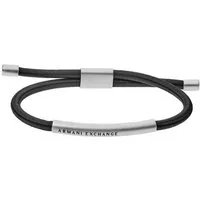 ARMANI EXCHANGE Armband Schmuck Geschenk Edelstahl Polyester Armschmuck