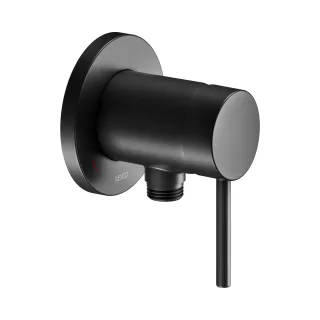 Keuco IXMO Soft Black Selection Brausearmatur Unterputz, m.Schlauchanschluss, rund, schwarz matt 59552370201