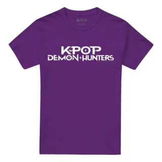 K-Pop Demon Hunters - T-Shirt für Herren/Damen Unisex (Violett)