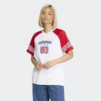 adidas Originals T-Shirt ADIDAS ORIGINALS BB JERSEY sportlicher Stil, Kurzarmdesign, ohne Verschluss, aus Polyester