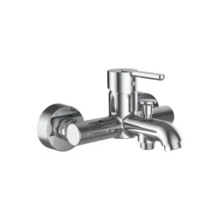 LAUFEN Wannenarmatur Lua Anschlussdistanz 150 mm Ausladung 159 mm Temperaturlimitierung Mengenlimiti H3210810044001