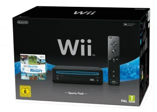 Nintendo Wii Sports Pak Limited Edition schwarz