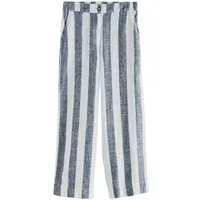 Next Palazzohose Elegante Hose aus Leinenmischung mit weitem Bein (1-tlg)