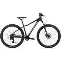 Axess Mountainbike DOREE, 16 Gang Shimano RD-TX800- 8 Schaltwerk, Kettenschaltung, Damen MTB-Hardtail 29 Zoll rot/orange