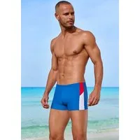 H.I.S Boxer-Badehose im Colorblocking-Design