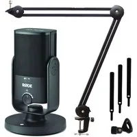 RØDE Mikrofon Rode NT-USB MINI USB-Mikrofon mit MS138 Mikrofonarm