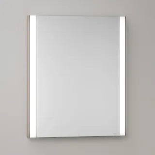KEUCO Royal Atlas LED Spiegelschrank 60 x 71 x 11,5 cm mit 1 Tür, Anschlag rechts, Unterputz 211201450062