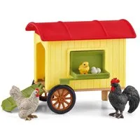 Schleich® Spielwelt FARM WORLD, Hühnerstall (42572)