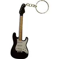 FTWdesign Schlüsselanhänger E-Gitarre Schlüsselanhänger in schwarz
