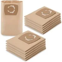 PRIMEBAG Staubsaugerbeutel 10 Filtertüten für Masko Nass Trockensauger 1800 W 30L, K-606 D