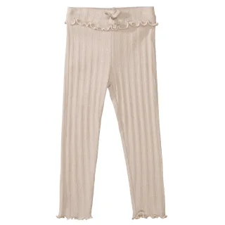 BASEFIELD - Md.-RIB Leggings cream taupe - Gr. - 92/98