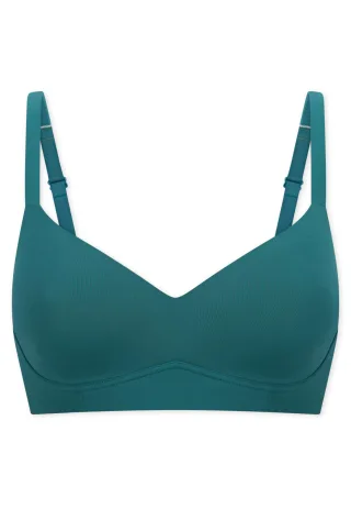 SCHIESSER - Soft BH mit Schale grün - Gr. - 75D