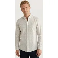 Joop Jeans Langarmhemd Hansen mit Alloverprint