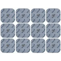 Axion Elektrodenpads passend zu Grundig, Sanitas, Beurer - 5x5cm, 3.5mm Druckknopfanschluss, 12 St.,selbstklebende TENS EMS Elektroden für TENS EMS Geräte