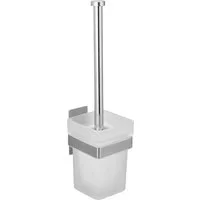 WENKO WC-Garnitur Turbo-Loc® Genova, matt, mit abnehmbaren Behälter, mit Turbo-Loc Befestigung