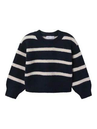NAME IT - NMFOLENSKA LS KNIT Navy Blazer - Gr. - 98