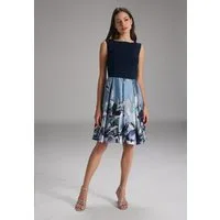 SWING Cocktailkleid - Cocktailkleid Taillierter Schnitt mit ausgestelltem Rockteil