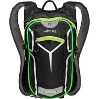 Wheel Bee Stelvio Bike , Rucksack schwarz, LED, 18 Liter