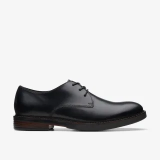 Paulson Einfache Schwarze Leder Schuhe