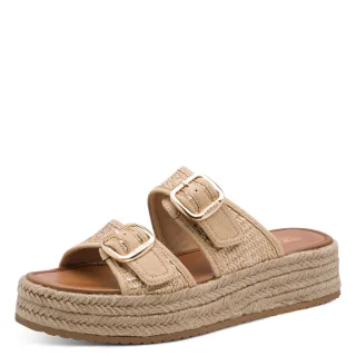 Tamaris - Da.-Pantolette light gold - Gr. - 36