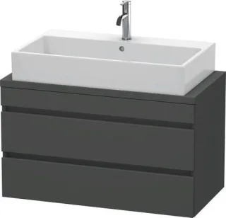 Duravit DuraStyle Konsolenwaschtischunterbau wandhängend Graphit Matt 900x478x512 mm - DS530804949 DS530804949