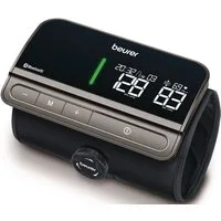 BEURER Oberarm-Blutdruckmessgerät BM 81 easyLock für einfache Messung ohne Kabel und Schläuche, Manschette anlegen, festdrehen und direkt die Messung starten