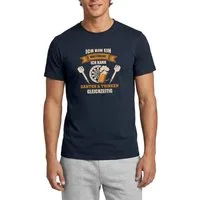 Spreadshirt T-Shirt Multitalent Darten & Trinken Gleichzeitig Männer T-Shirt (1-tlg)