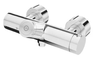 Schell Aufputz-Duscharmatur VITUS VD-C-T/u Anschl. unten, Therm., CVD, SWS, chrom, 002160699 002160699