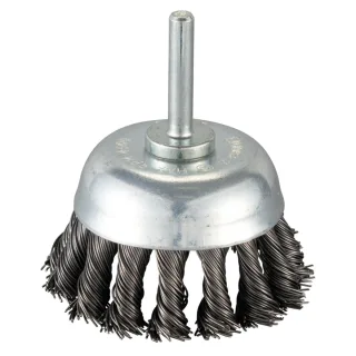 Makita Topfbürste - Rundschaft - gezopft - verzinkter Stahl - D-73798