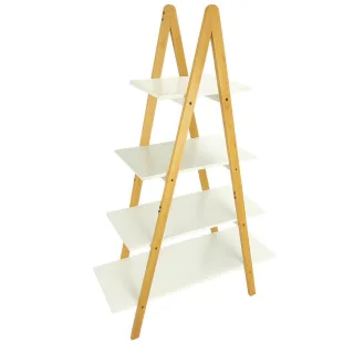 Begryf Regal, Weiß, Natur, Holzwerkstoff, 80x116x30 cm, Wohnzimmer, Regale, Bücherregale