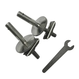 LAUFEN Befestigung Edelstahl für WC-Sitz m. Deckel m. Abs. abnehm. H891921 (7309705), H8919260000001 H8919260000001